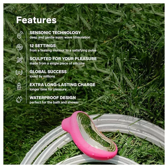 LELO Sona 2 - stimulacija klitorisa zvučnim valovima - crna