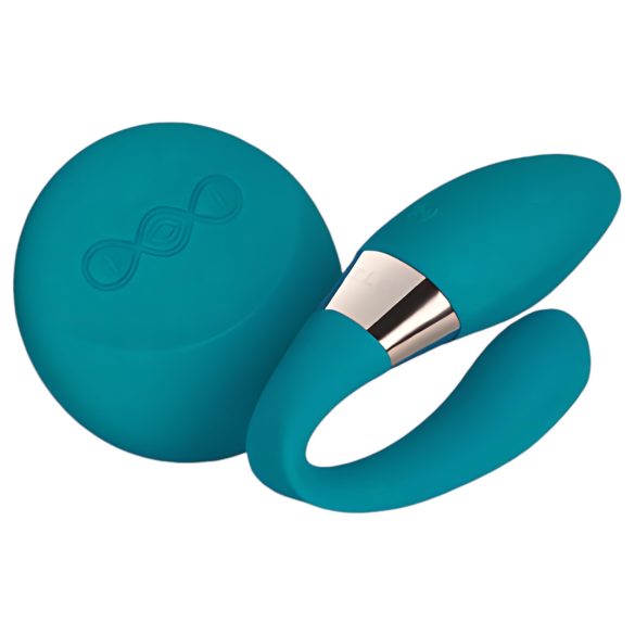 LELO Tiani Duo - vibrator za parove - silikon - plava