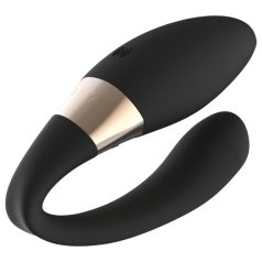   LELO Tiani Harmony - vibrator za parove na daljinsko upravljanje - crni
