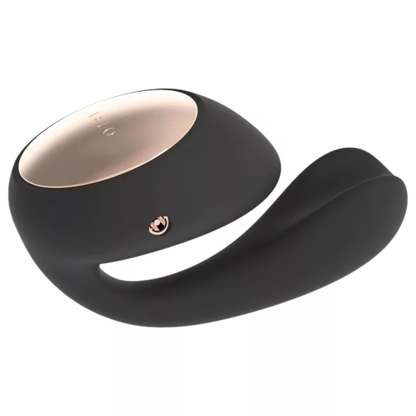LELO Ida Wave - vibrator za parove - rotirajući, vibrirajući - crni, punjivi