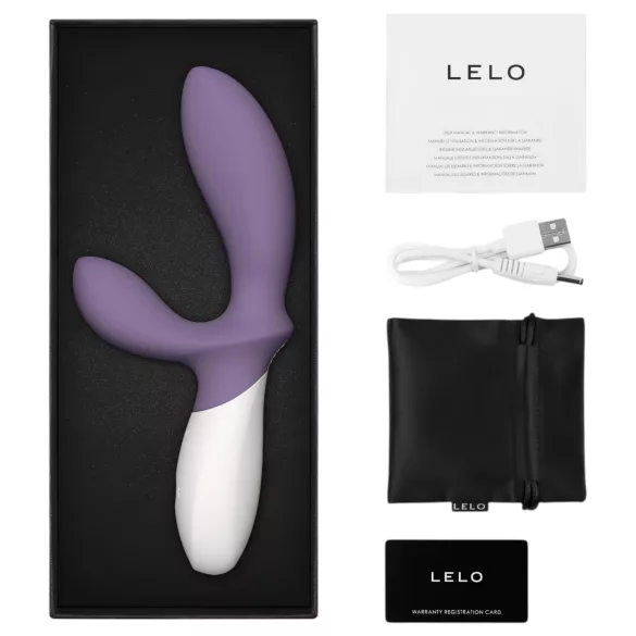 LELO - Vibrator za prostatu - punjivi, vodootporni - ljubičasta