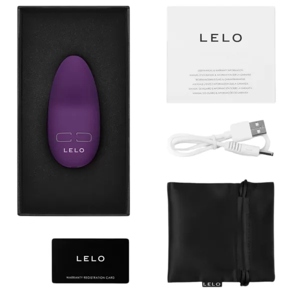 LELO Lily 3 - vibratori za klitoris - vodootporan, punjivi - tamno ljubičasta