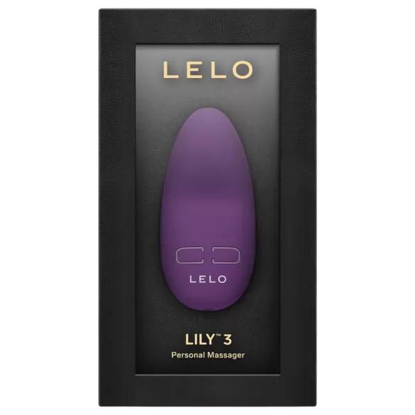 LELO Lily 3 - vibratori za klitoris - vodootporan, punjivi - tamno ljubičasta