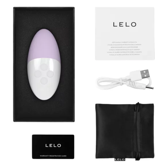 LELO Siri 3 - vibrator za klitoris na glasovno upravljanje - ljubičasta
