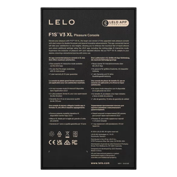 LELO Siri 3 - vibrator za klitoris na glasovno upravljanje - ljubičasta