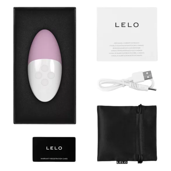 LELO Siri 3 - klitoralni vibrator na zvučno aktiviranje - roza
