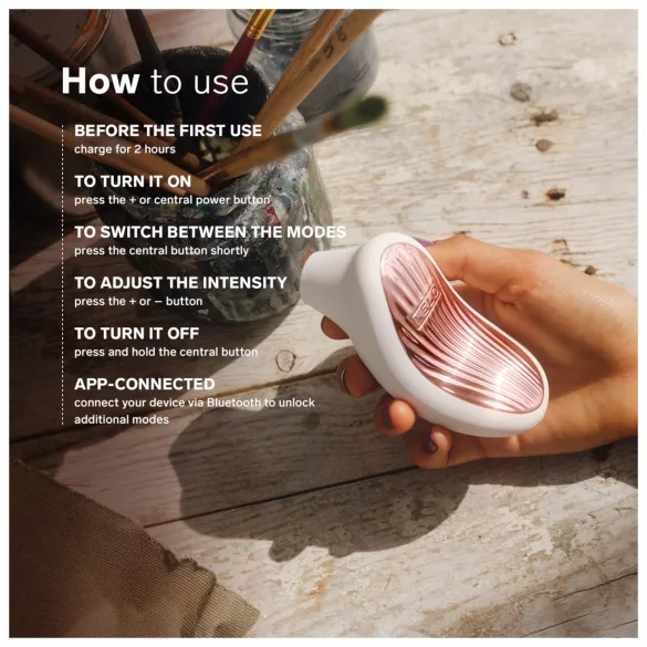 LELO Sona 3 - stimulátor klitorisa s valovima - bijeli