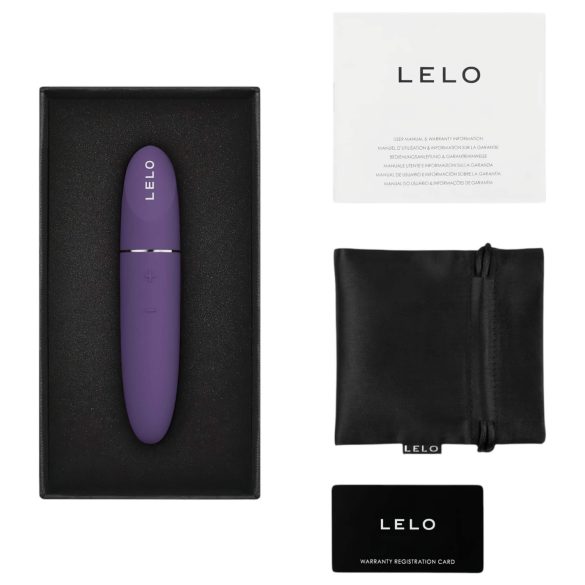 LELO Mia 3 - mini vibrator za putovanja - ljubičasta