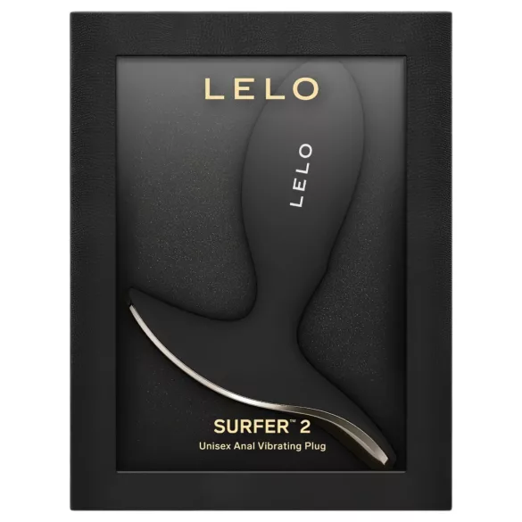 LELO Surfer - Aplikacijom upravljani analni vibrator (crni)
