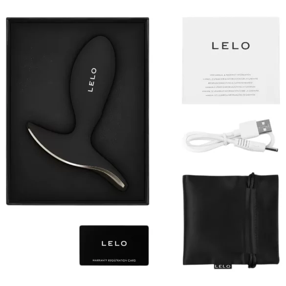 LELO Surfer - Aplikacijom upravljani analni vibrator (crni)