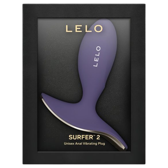 LELO Surfer - pametni vibracijski analni čep (ljubičasti)
