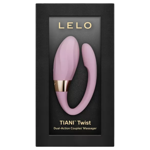 LELO Tiani Twist - pametni vibrator za parove (ružičasti)