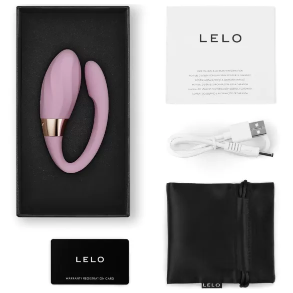 LELO Tiani Twist - pametni vibrator za parove (ružičasti)