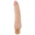 Dr. Skin Vibe No.7. - realistični vibrator - prirodna boja