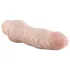 Dr. Skin Vibe No.7. - realistični vibrator - prirodna boja