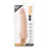 Dr. Skin Vibe No.7. - realistični vibrator - prirodna boja