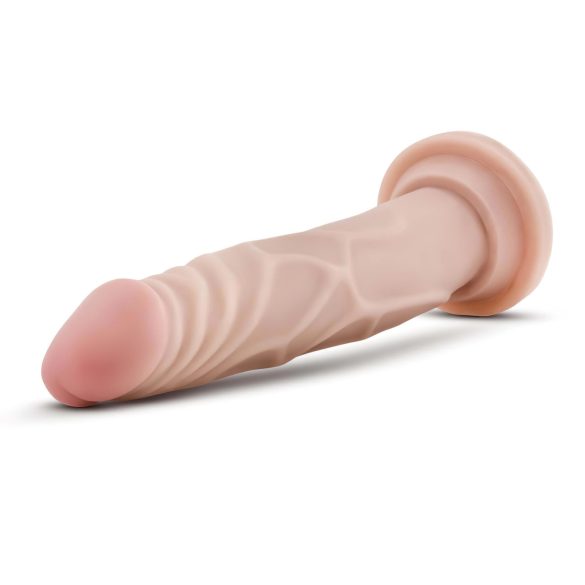 Dr. Skin - realistični dildo sa vakuumskom bazom - 19 cm - prirodna boja
