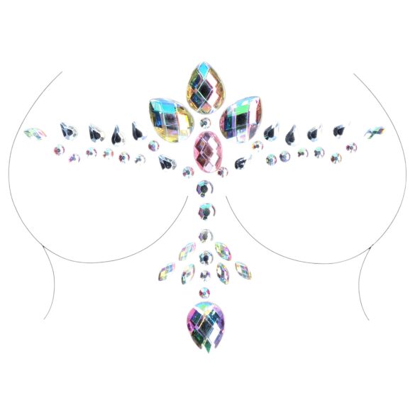 Le Désir - sjajna naljepnica za dekolte (duga)