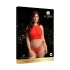Le Désir - plus size seksi set sa strasom - crvena - XL-3XL