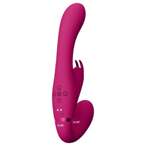 Vive Suki - strap-on vibrator bez remena - pink