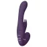 Vive Suki - strap-on vibrator bez remena - ljubičasta