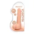 RealRock Dong 7 - realistični dildo s testisima 17cm - natur