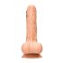 RealRock Dong 8 - realistični dildo s testisima 20cm - natur