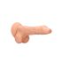RealRock Dong 8 - realistični dildo s testisima 20cm - natur