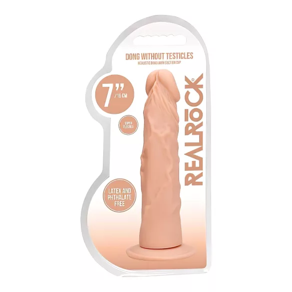 RealRock - realistični dildo 17 cm - bež