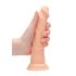 RealRock Dong 7 - realistični dildo (17cm) - prirodna boja