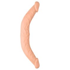 RealRock - dvostruki dildo - 36 cm - natur