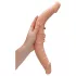 RealRock - dvostruki dildo - 36 cm - natur