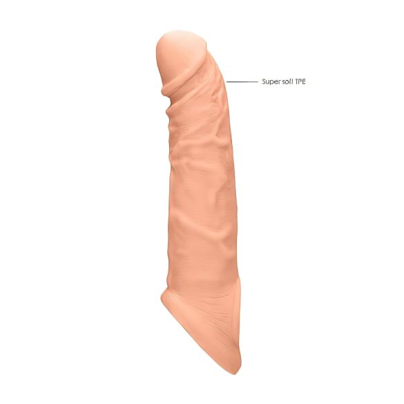 RealRock - navlaka za penis 21 cm - natur