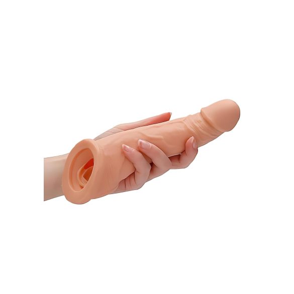 RealRock - navlaka za penis 21 cm - natur