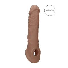 RealRock - navlaka za penis - 21 cm - tamnija prirodna boja