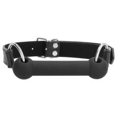 Ouch! - kost oblik gag za usta - crna