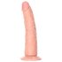 RealRock Slim - realistični dildo - 15,5 cm - natur