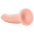 RealRock Slim - realistični dildo - 15,5 cm - natur