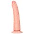 RealRock Slim - realistični dildo - 15,5 cm - natur