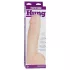Doc Johnson Vac-U-Lock Hung 12 - realistični dildo s testisima - natur