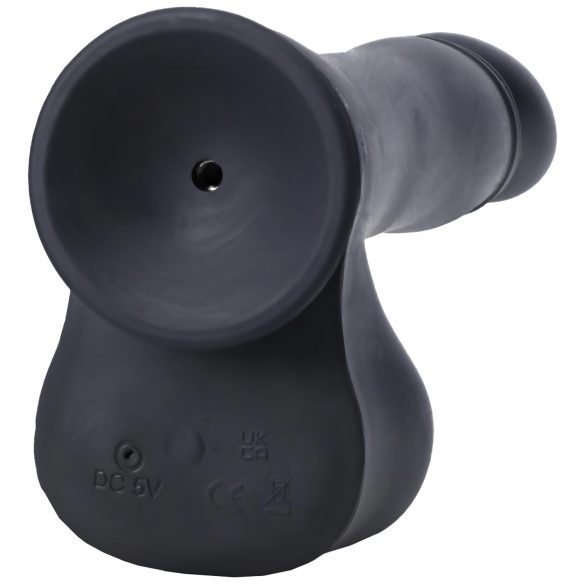 Doc Johnson - mini piston vibrator s radijskim upravljanjem - crni