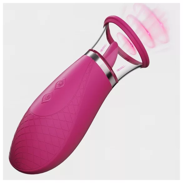 Honey Play Box Scioness - stimulator klitorisa s usisavanjem i lizanjem - pink