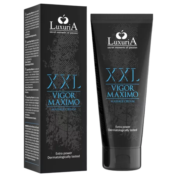 LuxuriA Vigor Maximo XXL - krema za povećanje penisa i hidrataciju (75 ml)