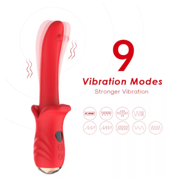 Bestoy - G-točka vibrator - vodootporan - crvena