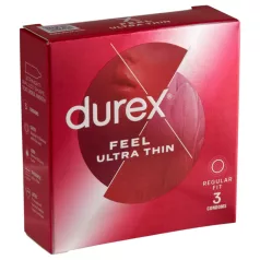 Durex - ultra tanki kondomi - prirodan osjećaj - 3 komada