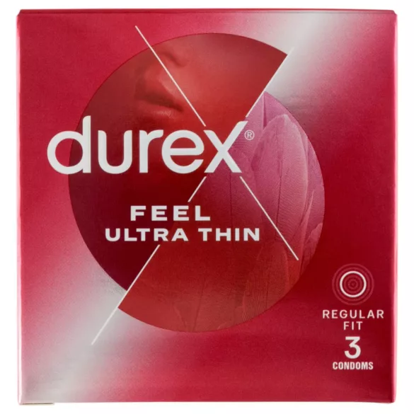 Durex - ultra tanki kondomi - prirodan osjećaj - 3 komada