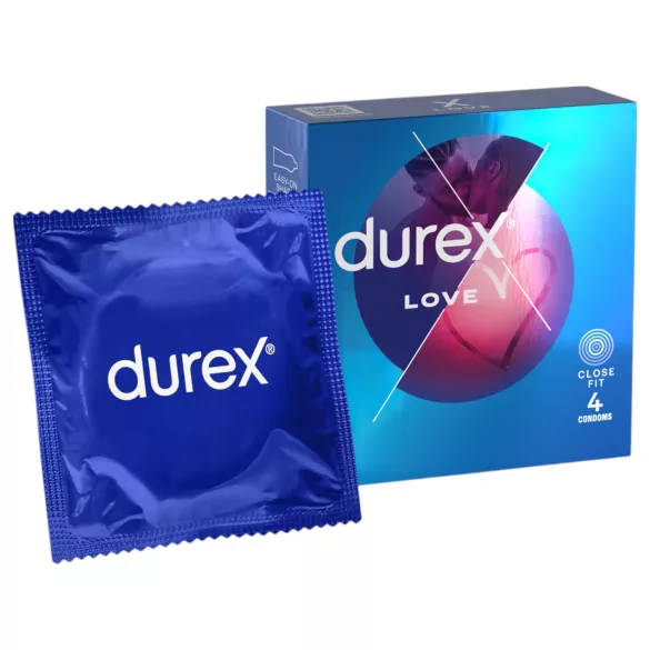 Durex Love - uski kondom - 4 komada