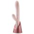 Blush Fraya – vibrator s funkcijom guranja i stimulacijom klitorisa (rozi)