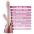 Blush Fraya – vibrator s funkcijom guranja i stimulacijom klitorisa (rozi)