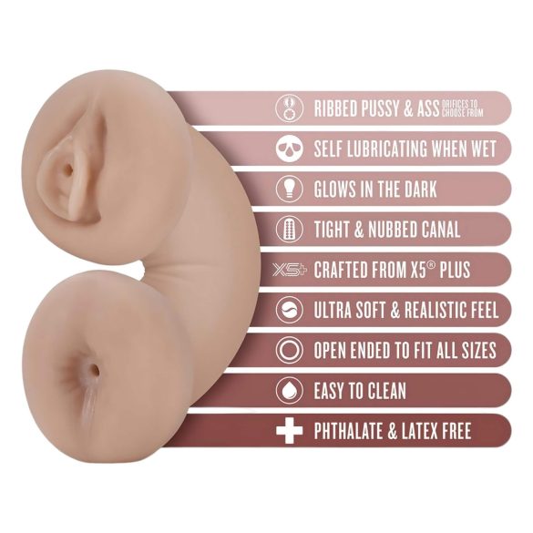 Enlust Tasha - masturbator vagina i anus - svijetli - s AI slikama - natur